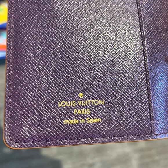 Yellow Epi leather agenda - Picture 4 of 10